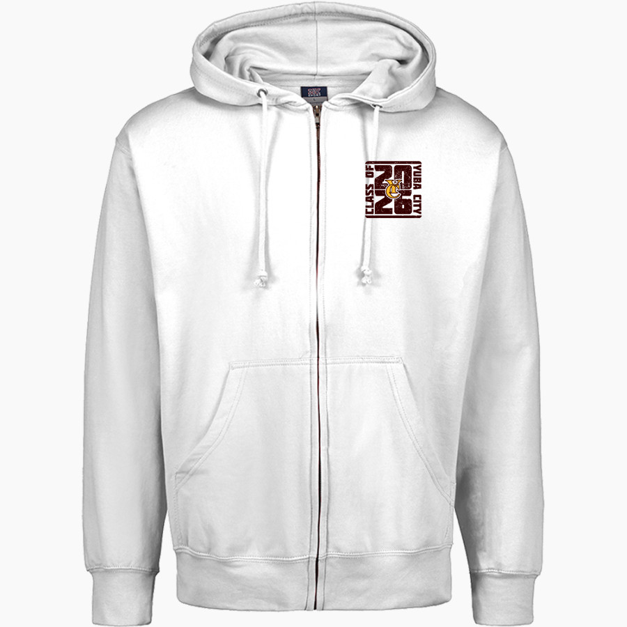 YUBA CITY HIGH SCHOOL HONKERS MV Sport Men's Fundamental Full Zip Hoodie
