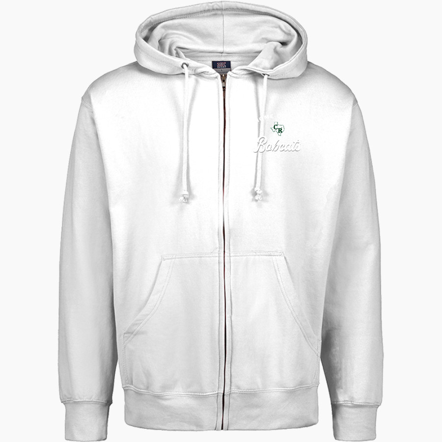 CROSS ROADS HIGH SCHOOL BOBCATS <span class="pdp-name-mascot">CROSS ROADS BOBCATS</span> MV Sport Men's Fundamental Full Zip Hoodie