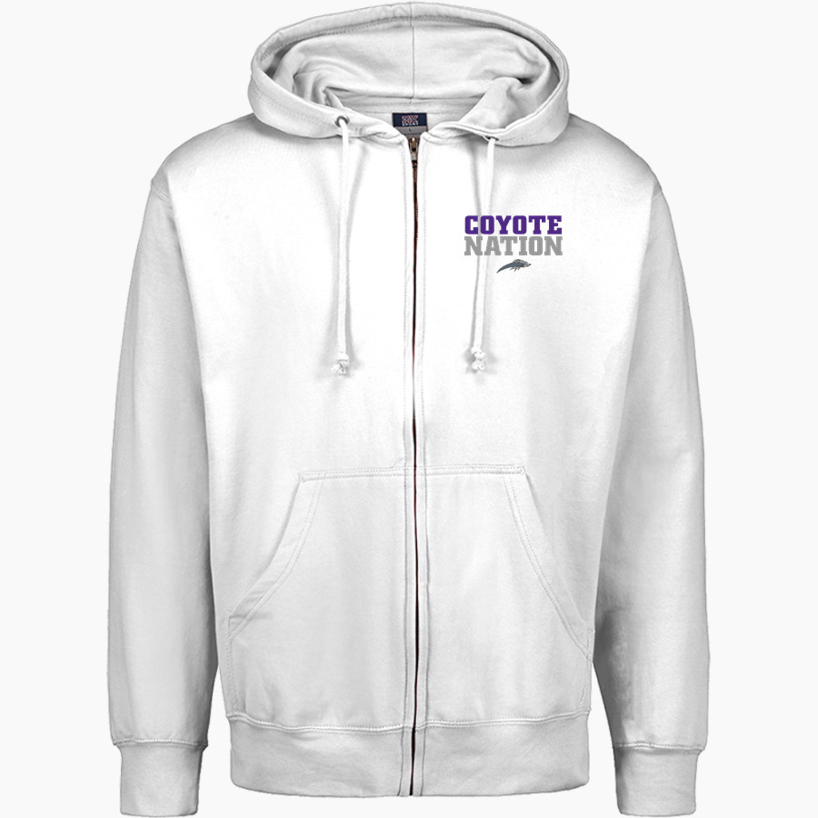 DENAIR HIGH SCHOOL COYOTES <span class="pdp-name-mascot">DENAIR COYOTES</span> MV Sport Men's Fundamental Full Zip Hoodie