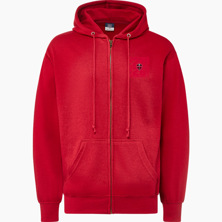 NORTH GWINNETT HIGH SCHOOL BULLDOGS <span class="pdp-name-mascot">NORTH GWINNETT BULLDOGS</span> MV Sport Men's Fundamental Full Zip Hoodie