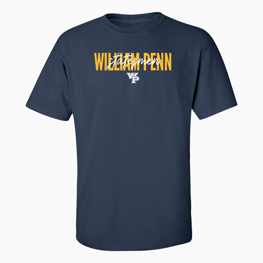 William Penn Statesmen MV Sport Men's Classic Short Sleeve Tee