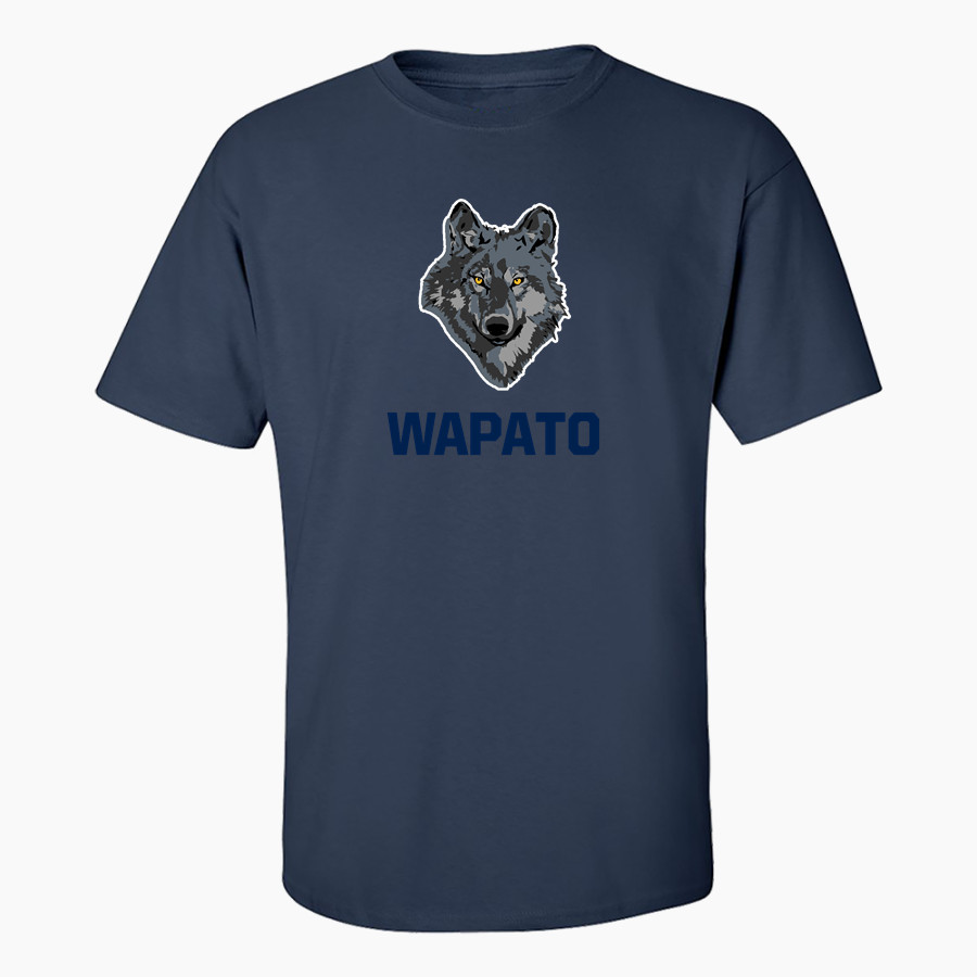WAPATO HIGH SCHOOL WOLF PACK <span class="pdp-name-mascot">WAPATO WOLFPACK</span> MV Sport Men's Classic Short Sleeve Tee