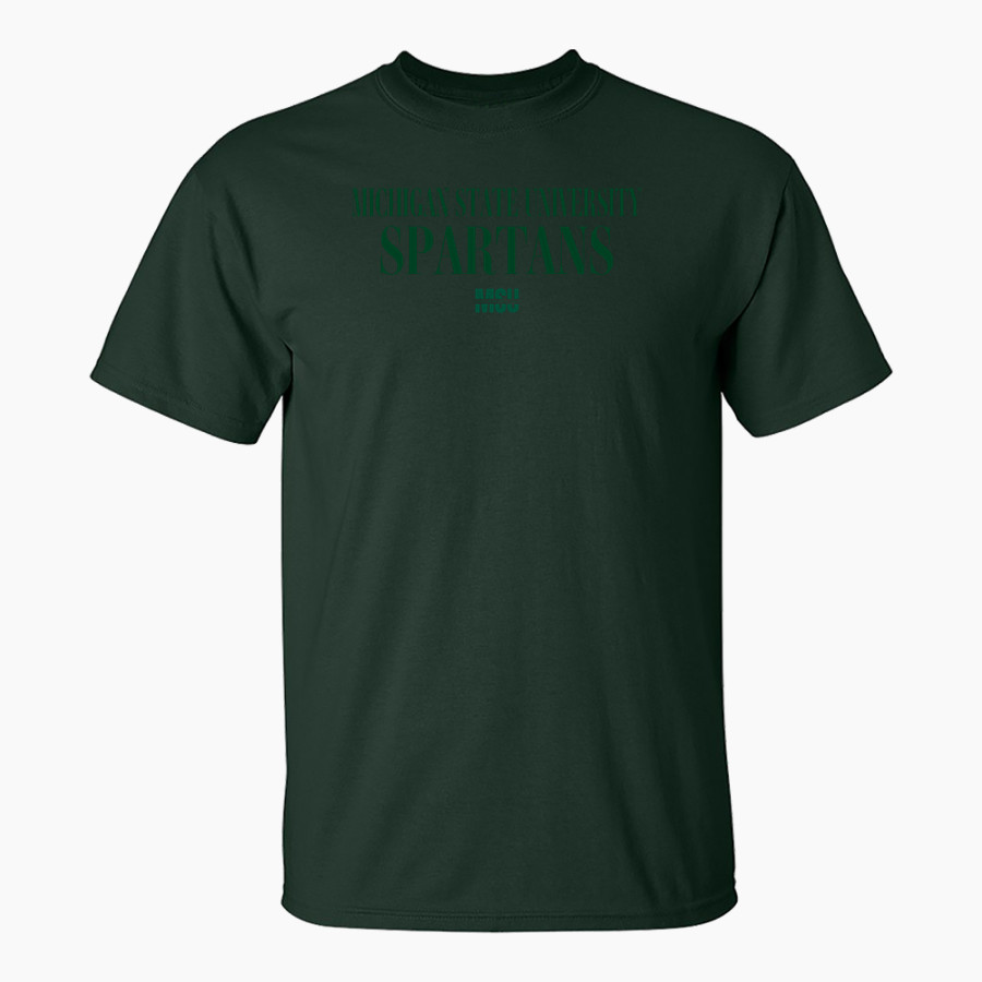 Michigan State University Spartans <span class="pdp-name-mascot">Michigan State University Spartans</span> MV Sport Men's Classic Short Sleeve Tee