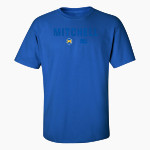 Mitchell Bluejackets MV Sport Men's Classic Short Sleeve Tee Front Thumbnail