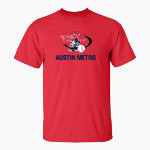 AUSTIN METRO BASEBALL LEAGUE MV Sport Men's Classic Short Sleeve Tee Front Thumbnail
