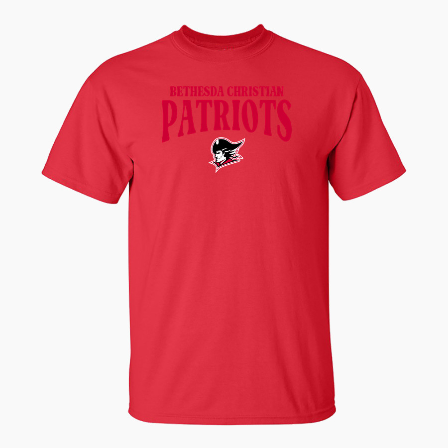 BETHESDA CHRISTIAN HIGH SCHOOL PATRIOTS MV Sport Men's Classic Short Sleeve Tee