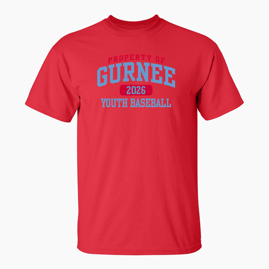 Gurnee Youth Baseball Gurnee <span class="pdp-name-mascot">Gurnee Youth Baseball</span> MV Sport Men's Classic Short Sleeve Tee