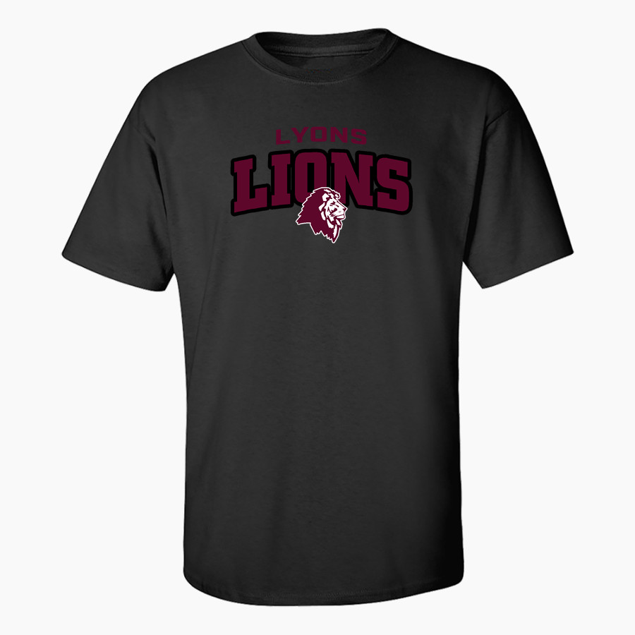 LYONS CENTRAL HIGH SCHOOL LIONS <span class="pdp-name-mascot">LYONS LIONS</span> MV Sport Men's Classic Short Sleeve Tee