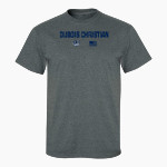DUBOIS CHRISTIAN SCHOOLS EAGLES <span class="pdp-name-mascot">DUBOIS EAGLES</span> MV Sport Men's Classic Short Sleeve Tee Front Thumbnail