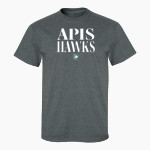 APIS Hawks <span class="pdp-name-mascot">Asia Pacific International GreenHawks</span> MV Sport Men's Classic Short Sleeve Tee Front Thumbnail