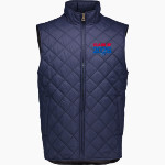 WOLVERINE-HOOSIER ATHLETIC CONFERENCE <span class="pdp-name-mascot">WOLVERINE-HOOSIER ATHLETIC CONFERENCE</span> MV Sport Weatherproof Vintage Men's Diamond Quilt Vest Front Thumbnail