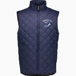 SAINT DOMINIC HIGH SCHOOL BAYHAWKS <span class="pdp-name-mascot">SAINT DOMINIC BAYHAWKS</span> MV Sport Weatherproof Vintage Men's Diamond Quilt Vest Front Thumbnail