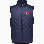 Alameda Soccer Club Islanders <span class="pdp-name-mascot">Alameda Soccer Club Islanders</span> MV Sport Weatherproof Vintage Men's Diamond Quilt Vest Front Thumbnail