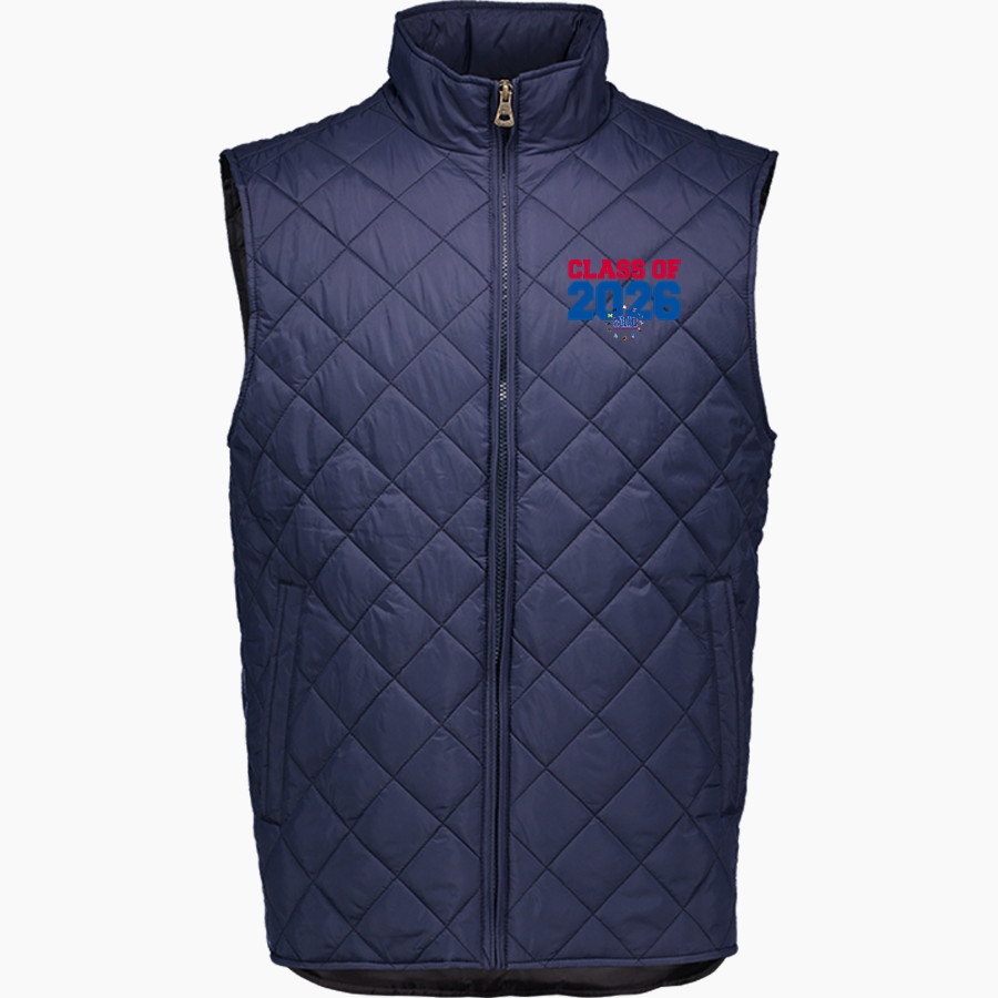 WOLVERINE-HOOSIER ATHLETIC CONFERENCE <span class="pdp-name-mascot">WOLVERINE-HOOSIER ATHLETIC CONFERENCE</span> MV Sport Weatherproof Vintage Men's Diamond Quilt Vest