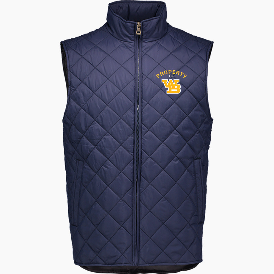 West Babylon Eagles <span class="pdp-name-mascot">West Babylon Eagles</span> MV Sport Weatherproof Vintage Men's Diamond Quilt Vest