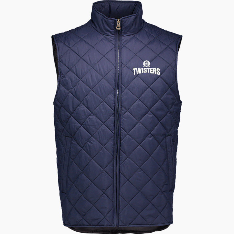 OLDENBURG ACADEMY TWISTERS <span class="pdp-name-mascot">OLDENBURG ACADEMY TWISTERS</span> MV Sport Weatherproof Vintage Men's Diamond Quilt Vest