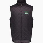 Mount Alvernia Academy Hawks MV Sport Weatherproof Vintage Men's Diamond Quilt Vest Front Thumbnail