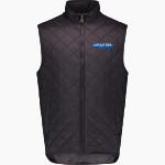 Bartram Trail Bears MV Sport Weatherproof Vintage Men's Diamond Quilt Vest Front Thumbnail