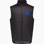 GOWANDA CENTRAL HIGH SCHOOL PANTHERS <span class="pdp-name-mascot">GOWANDA PANTHERS</span> MV Sport Weatherproof Vintage Men's Diamond Quilt Vest Front Thumbnail