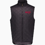 Montco Mustangs MV Sport Weatherproof Vintage Men's Diamond Quilt Vest Front Thumbnail