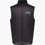 Dolgeville Central Blue Devils <span class="pdp-name-mascot">Dolgeville Central Blue Devils</span> MV Sport Weatherproof Vintage Men's Diamond Quilt Vest Front Thumbnail