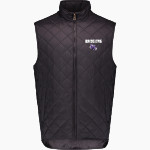 Spring Hill Badgers MV Sport Weatherproof Vintage Men's Diamond Quilt Vest Front Thumbnail