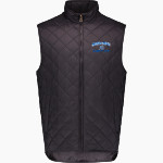 Asheville Catholic School Asheville Catholic <span class="pdp-name-mascot">Asheville Catholic School</span> MV Sport Weatherproof Vintage Men's Diamond Quilt Vest Front Thumbnail