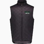 McArthur High School MUSTANGS <span class="pdp-name-mascot">MC ARTHUR MUSTANGS</span> MV Sport Weatherproof Vintage Men's Diamond Quilt Vest Front Thumbnail