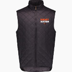 Giltner Hornets <span class="pdp-name-mascot">Giltner Hornets</span> MV Sport Weatherproof Vintage Men's Diamond Quilt Vest Front Thumbnail