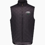 Mid-Pacific Owls <span class="pdp-name-mascot">Mid-Pacific Owls</span> MV Sport Weatherproof Vintage Men's Diamond Quilt Vest Front Thumbnail