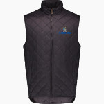 CRAWFORDSVILLE HIGH SCHOOL ATHENIANS MV Sport Weatherproof Vintage Men's Diamond Quilt Vest Front Thumbnail