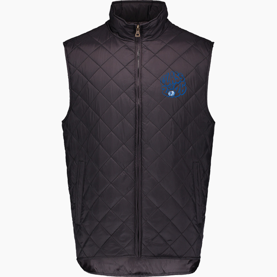 Whiteland Warriors <span class="pdp-name-mascot">Whiteland Warriors</span> MV Sport Weatherproof Vintage Men's Diamond Quilt Vest