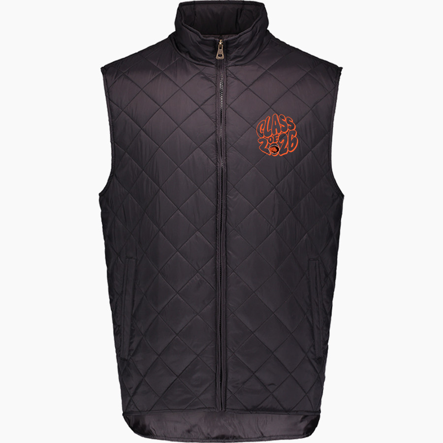 ECU Tigers <span class="pdp-name-mascot">East Central Tigers</span> MV Sport Weatherproof Vintage Men's Diamond Quilt Vest