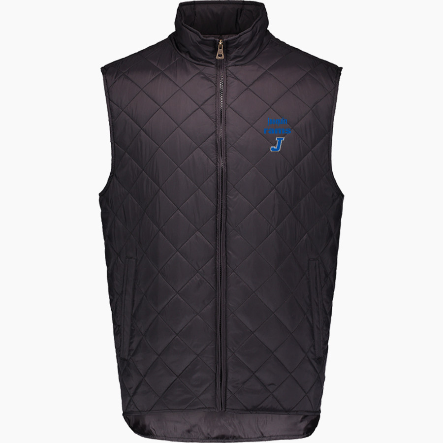 JOAQUIN HIGH SCHOOL RAMS <span class="pdp-name-mascot">JOAQUIN RAMS</span> MV Sport Weatherproof Vintage Men's Diamond Quilt Vest
