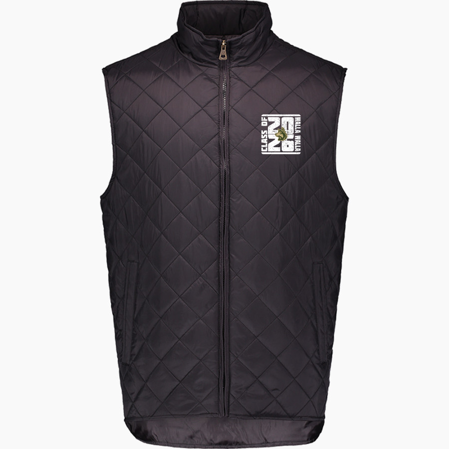 Walla Walla Wolves <span class="pdp-name-mascot">Walla Walla Wolves</span> MV Sport Weatherproof Vintage Men's Diamond Quilt Vest