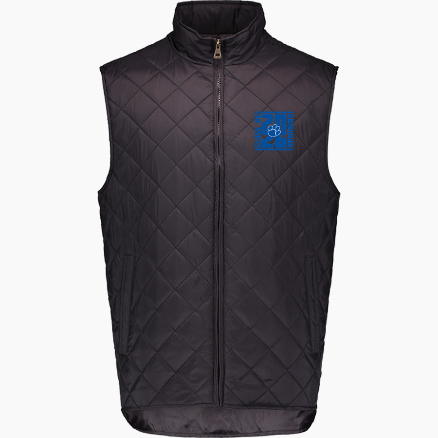 GOWANDA CENTRAL HIGH SCHOOL PANTHERS <span class="pdp-name-mascot">GOWANDA PANTHERS</span> MV Sport Weatherproof Vintage Men's Diamond Quilt Vest