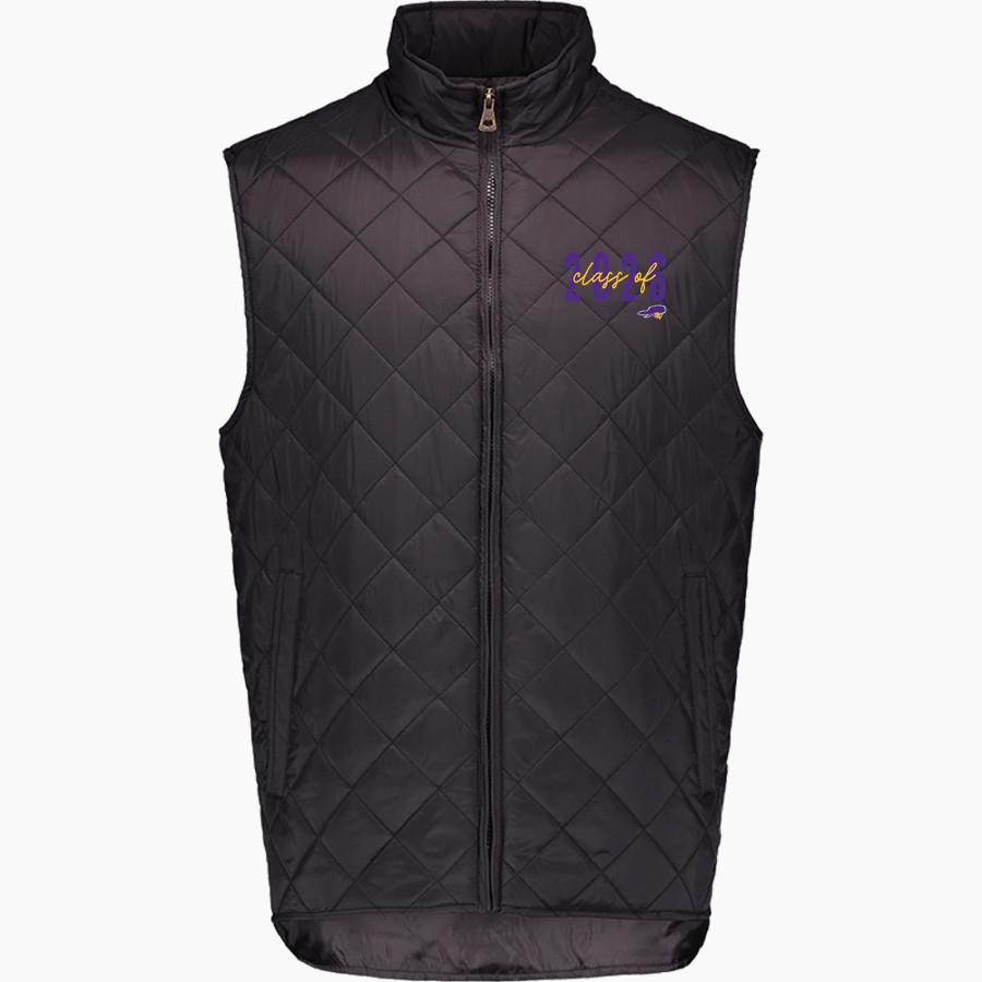 Ephrata Area School District MOUNTAINEERS <span class="pdp-name-mascot">EPHRATA MOUNTAINEERS</span> MV Sport Weatherproof Vintage Men's Diamond Quilt Vest