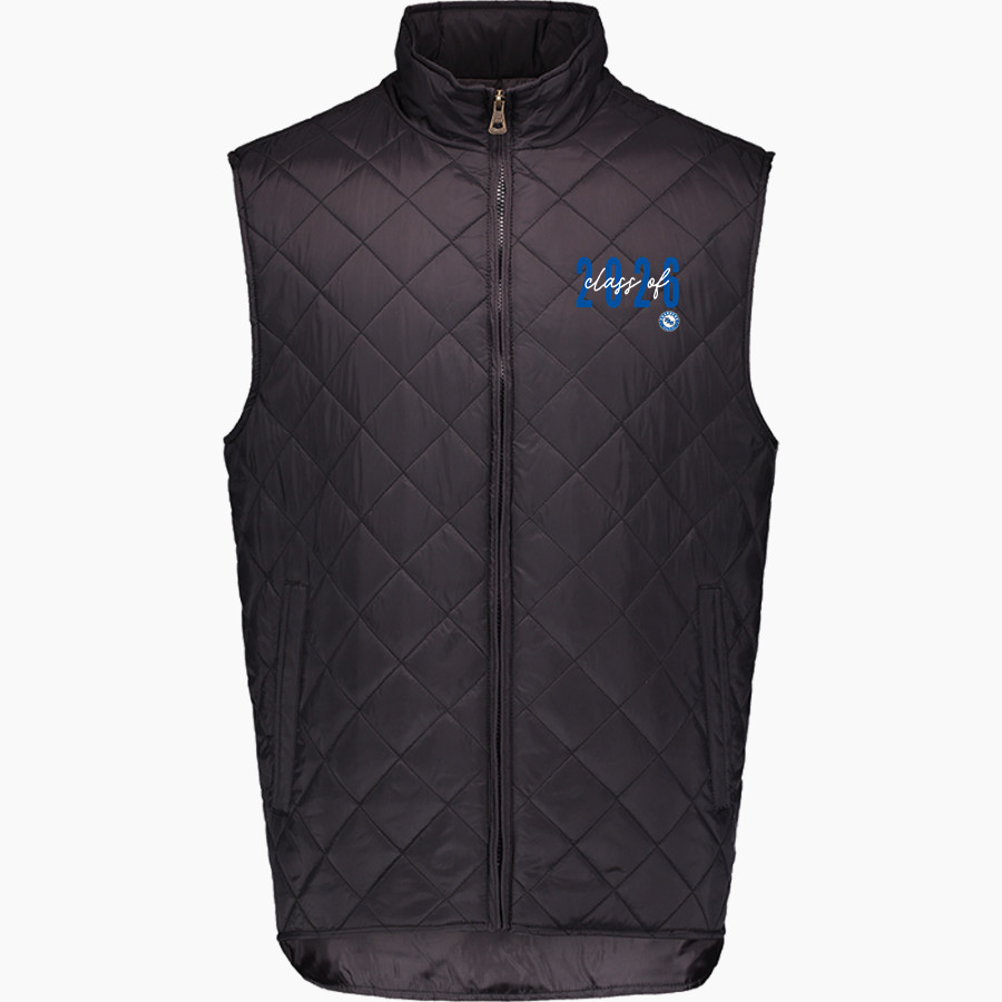 UAH Chargers <span class="pdp-name-mascot">University of Alabama Chargers</span> MV Sport Weatherproof Vintage Men's Diamond Quilt Vest