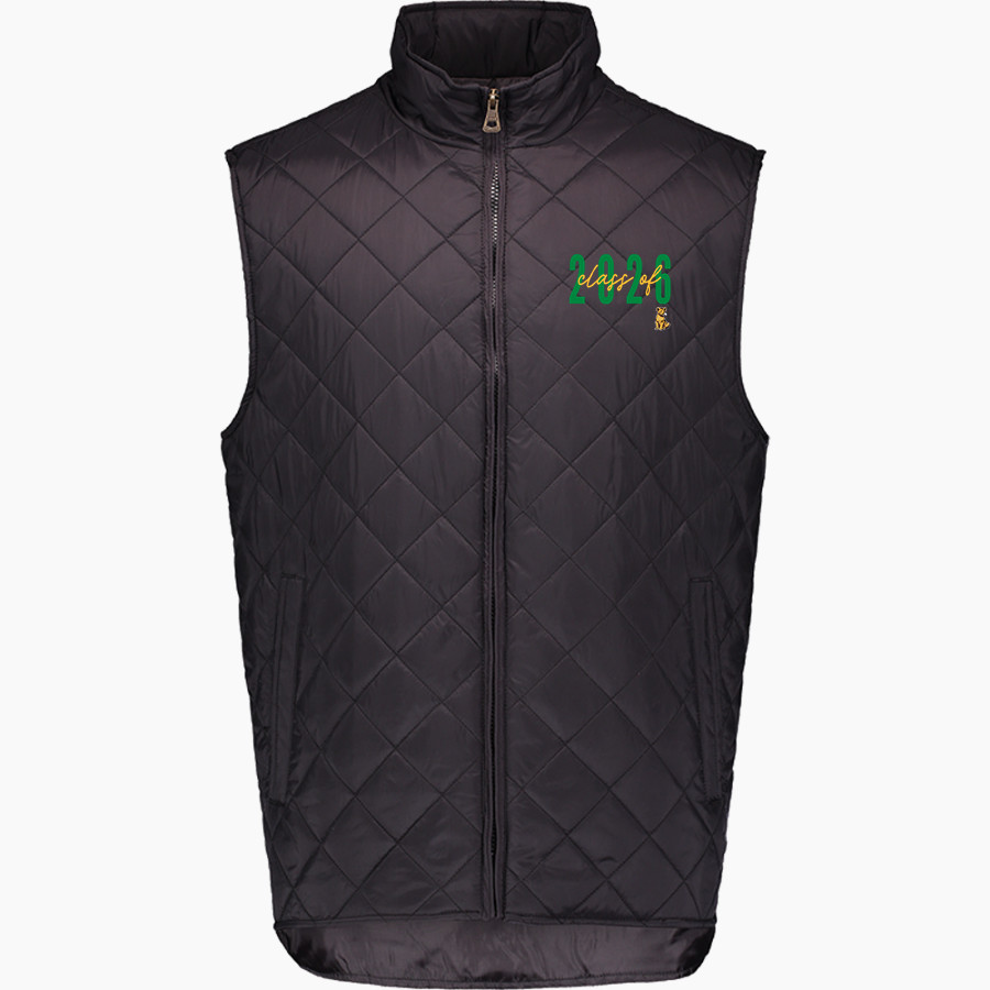 Methow Valley Elementary Mountain Lion Cubs <span class="pdp-name-mascot">Methow Valley Elementary School Mountain Lion Cubs</span> MV Sport Weatherproof Vintage Men's Diamond Quilt Vest