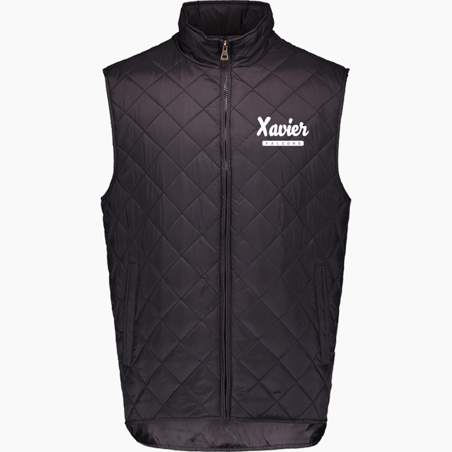 Xavier Falcons <span class="pdp-name-mascot">Xavier Falcons</span> MV Sport Weatherproof Vintage Men's Diamond Quilt Vest