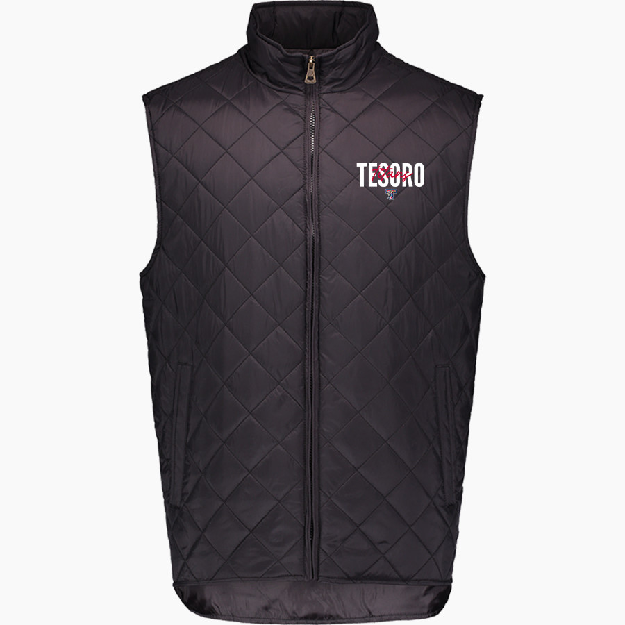 Tesoro Titans <span class="pdp-name-mascot">Tesoro Titans</span> MV Sport Weatherproof Vintage Men's Diamond Quilt Vest