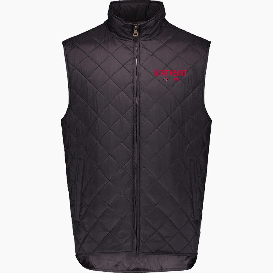 Northeast Hurricanes <span class="pdp-name-mascot">Northeast High School Hurricanes</span> MV Sport Weatherproof Vintage Men's Diamond Quilt Vest