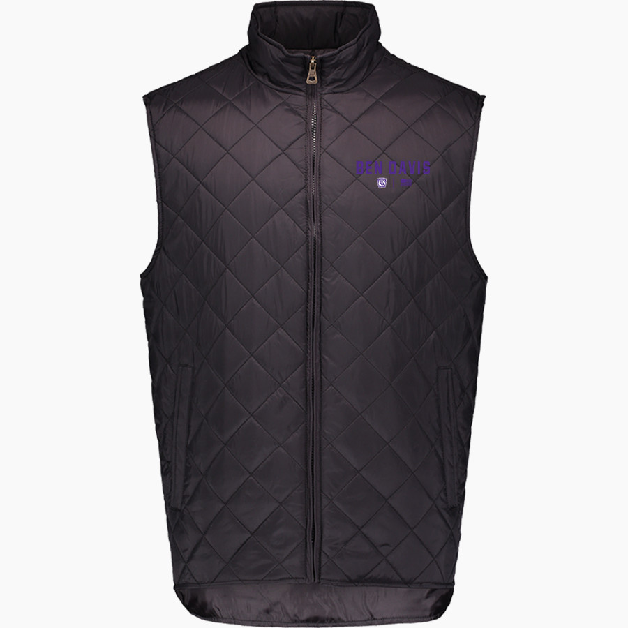 Ben Davis Giants MV Sport Weatherproof Vintage Men's Diamond Quilt Vest
