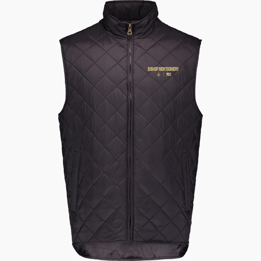 Bishop Montgomery Knights <span class="pdp-name-mascot">Bishop Montgomery Knights</span> MV Sport Weatherproof Vintage Men's Diamond Quilt Vest
