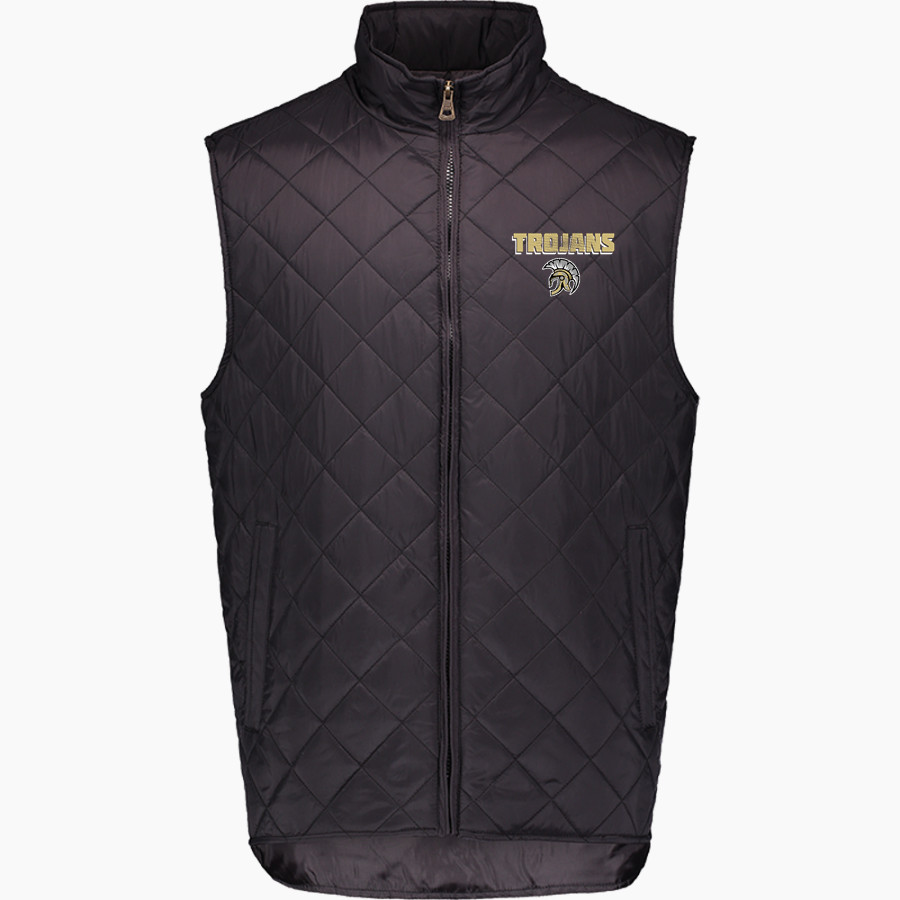 HOT SPRINGS HIGH SCHOOL TROJANS <span class="pdp-name-mascot">HOT SPRINGS TROJANS</span> MV Sport Weatherproof Vintage Men's Diamond Quilt Vest