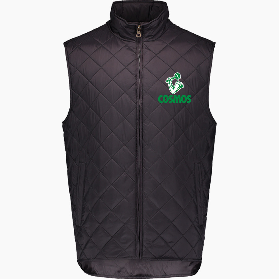 SPRINGFIELD HIGH SCHOOL COSMOS Weatherproof Vintage Men's Diamond Quilt Vest