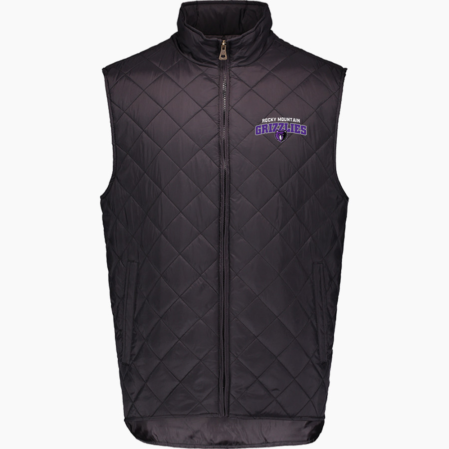 Rocky Grizzlies <span class="pdp-name-mascot">Rocky Grizzlies</span> MV Sport Weatherproof Vintage Men's Diamond Quilt Vest