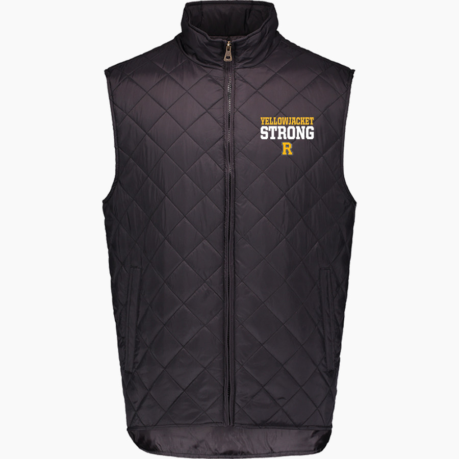 Rochester YellowJackets MV Sport Weatherproof Vintage Men's Diamond Quilt Vest