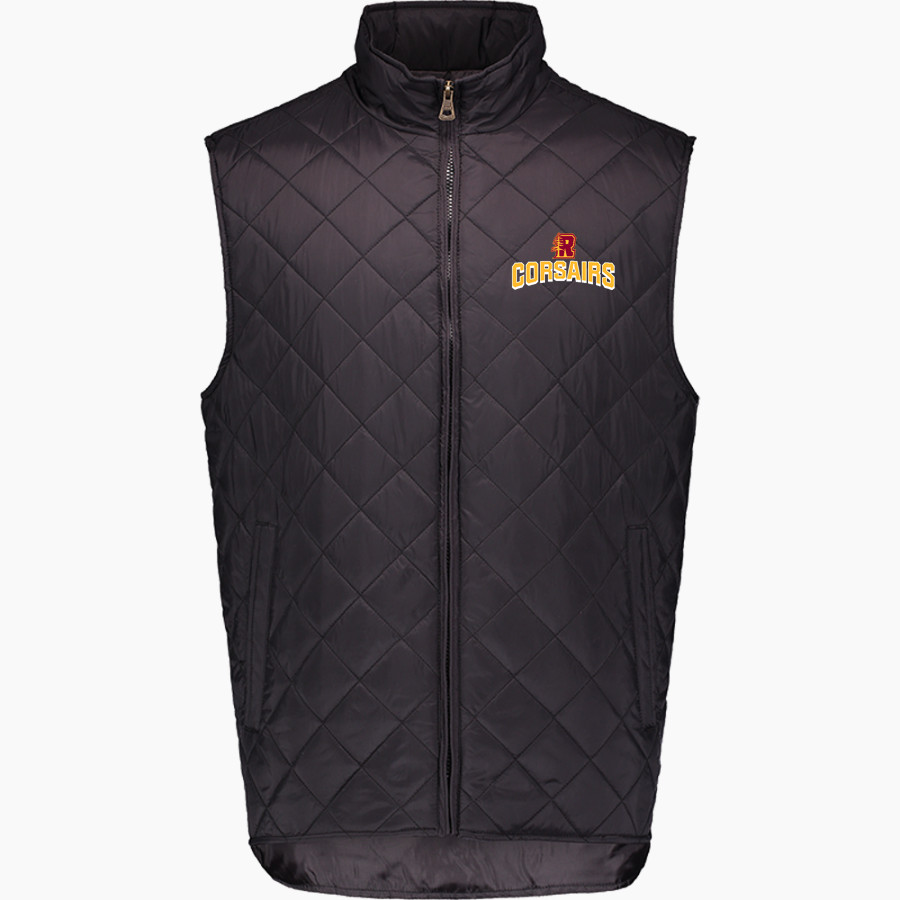 College of the Redwoods CORSAIRS <span class="pdp-name-mascot">College of the Redwoods CORSAIRS</span> MV Sport Weatherproof Vintage Men's Diamond Quilt Vest
