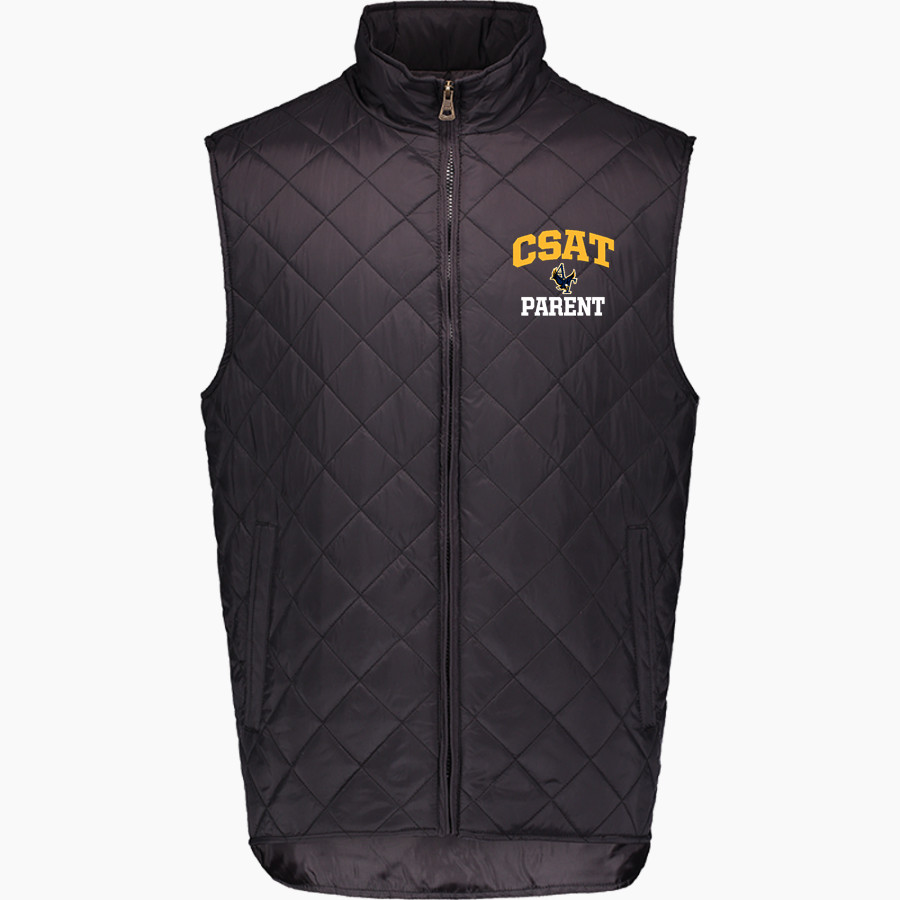 Charter School For Applied Technologies MV Sport Weatherproof Vintage Men's Diamond Quilt Vest